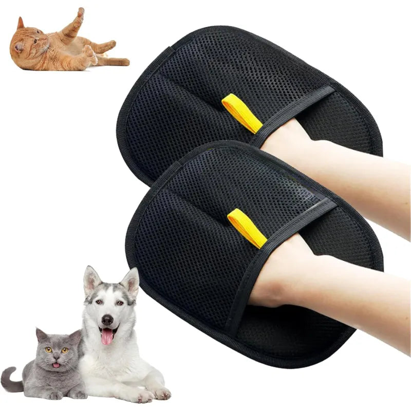 Pet Hair Removal Gloves — clean and simple