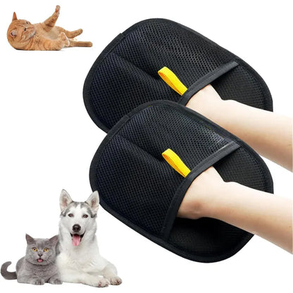 Pet Hair Removal Gloves — clean and simple