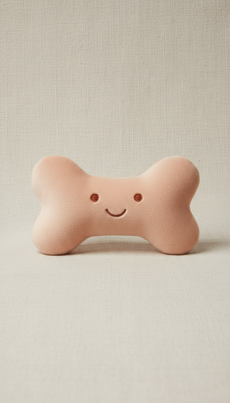 Plush & Rubber Tug Toy